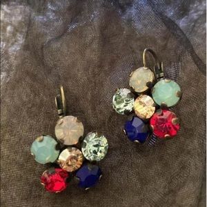 Sabika flower earrings